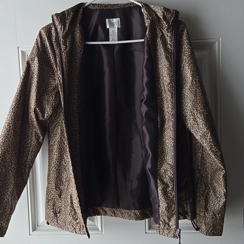Zenergy's by Chico Cheetah Print Jacket
